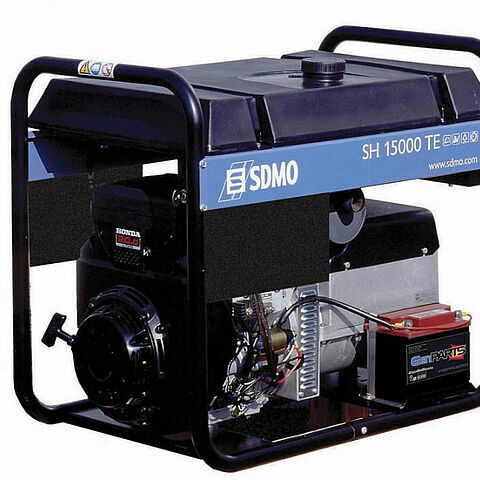 Ģenerators SDMO SH 15000 TE 10kW 220/380V (benzīns)